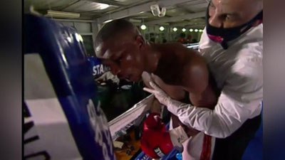 Изрображение 'Африканский боксер, сражавшийся с пустотой на ринге, скончался от травмы мозга'