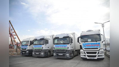 'Prezident tomonidan yo`llangan “Saхovat va ko`mak” karvoni So`xga etib keldi'ning rasmi