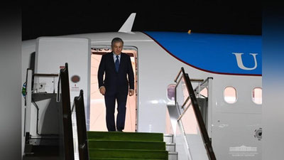 'Prezident Farg`onaga tashrifini yakunladi'ning rasmi