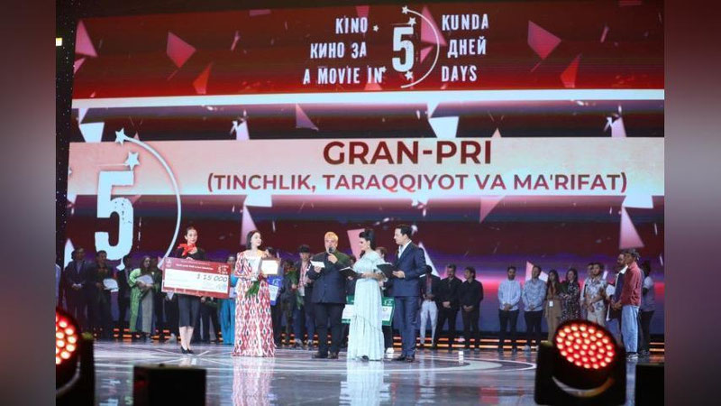 'Toshkent xalqaro kinofestivalining “Kino 5 kunda” ko`rik-tanlovi g`oliblari bilan tanishing (ro`yxat)'ning rasmi