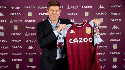 'Stiven Jerrard - "Aston Villa" bosh murabbiyi'ning rasmi