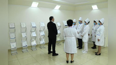 'ССВ тиббиёт муассасаларидаги ортиқча қоғозбозликни қисқартириш чораларини кўрмоқда'ning rasmi