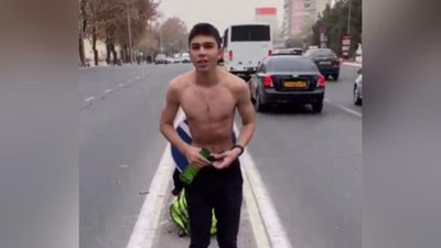 'Йўл ўртасида чўмилган 17 ёш "тикток"чига қонуний чора кўрилди'ning rasmi