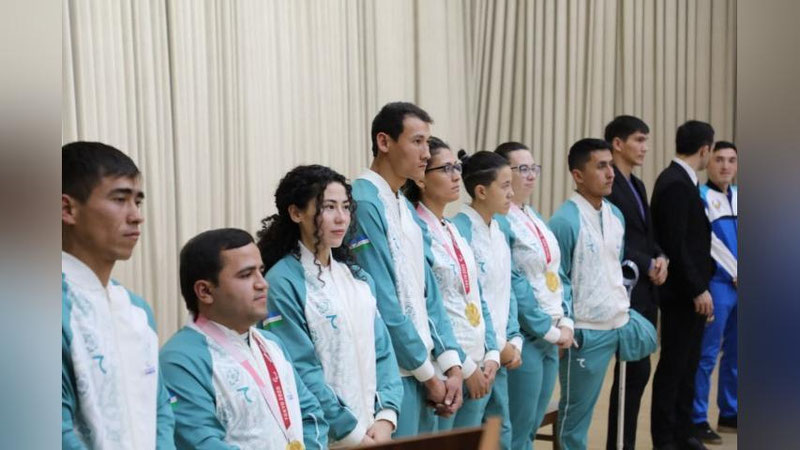 ' "Чегарасиз ҳаёт". Токио-2020 ёзги Паралимпия ўйинлари иштирокчилари талабалар билан учрашди (фото)'ning rasmi