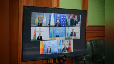 'Туркий давлатлар ташкилотининг навбатдан ташқари йиғилиши ўтказилди   'ning rasmi