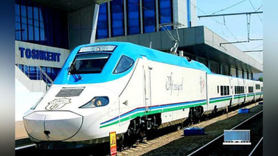 '26 yanvardan "Afrosiyob" zamonaviy poezdlari o`z harakat jadvali bo`yicha qatnovini amalga oshiradi - “O`zbekiston temir yo`llari”'ning rasmi