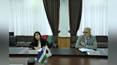 '"Япония компанияси ОТМнинг моддий-техник базасини бойитишга кўмаклашади"   'ning rasmi