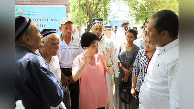 'Xalq roziligi uchun bor kuch-imkoniyat safarbar qilinmoqda'ning rasmi