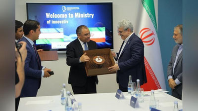 'Эрон вице-президенти Сорена Сатторий Инновацион ривожланиш вазири билан учрашди (фото)'ning rasmi