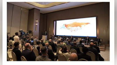 'Тошкентда "Термиз – Мозори-Шариф – Кобул – Пешавор" темир йўлини қуриш лойиҳасининг тақдимоти ўтказилди'ning rasmi