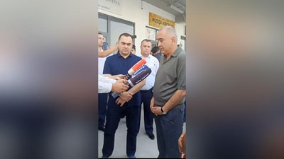 'Abduqodir Toshqulov hamda Jahongir Ortiqxo`jaev "Tashkent Index" majmuasida 10 mingga yaqin talabalar uchun vaqtinchalik yotoqxonalar tashkil etish jarayonini ko`zdan kechirmoqda(foto-video)'ning rasmi