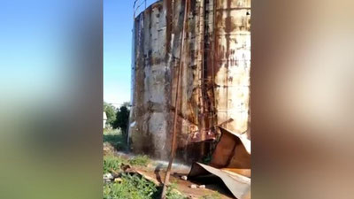 'Parkent tumanida 1750 tonnalik sig`imda yoriqlar aniqlandimi? (video)'ning rasmi