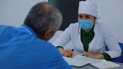 '"UzAuto Motors”da “Davriy tibbiy ko`rik - 2022” – xodimlar tibbiy ko`rikdan o`tkazilmoqda'ning rasmi