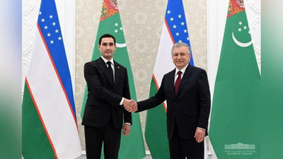 'Shavkat Mirziyoev Turkmaniston Prezidenti va xalqini Mustaqillik kuni bilan tabrikladi'ning rasmi
