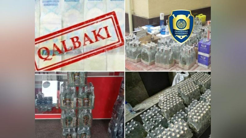 'Тошкент ҳамда Хоразм вилоятларида қалбаки алкоголь маҳсулотларининг савдосига чек қўйилди'ning rasmi