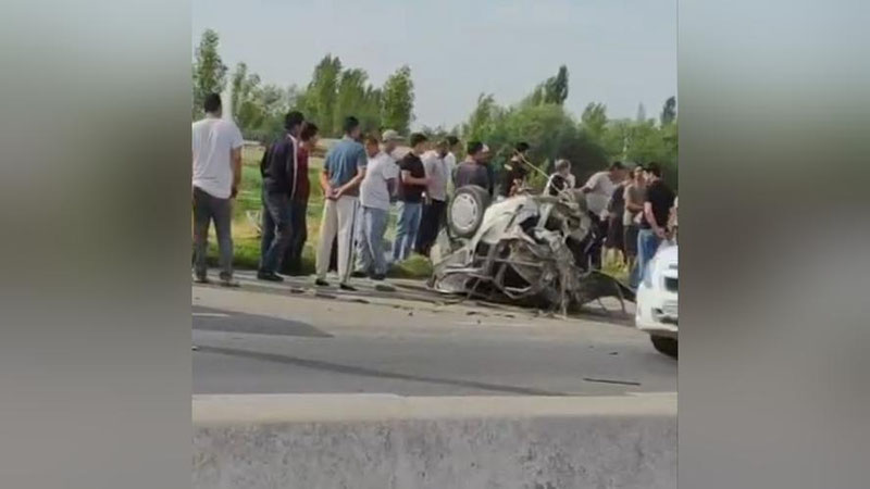 'Toshkentda sodir bo`lgan YTHda Nexia-2 ikkiga bo`linib ketdi. Qurbon bor (video)'ning rasmi