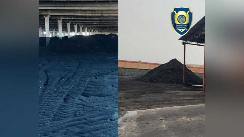 'Qoraqalpog`istonda mas`ullar 612,3 tonna ko`mirni talon-toroj qilishdi'ning rasmi