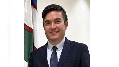 Изрображение 'В Париж прибыл новый посол Узбекистана'