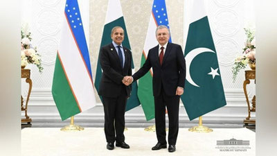 'Pokiston Bosh vaziri Shavkat Mirziyoevni saylovdagi g`alabasi bilan tabrikladi'ning rasmi