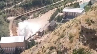 Изрображение 'В МЧС объяснили, что произошло на Гиссаракском водохранилище в Кашкадарье (видео)'