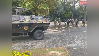 'Anqaradagi Ichki ishlar vazirligi binosi yonida ikki terrorchi terakt uyushtirdi (foto va video)'ning rasmi
