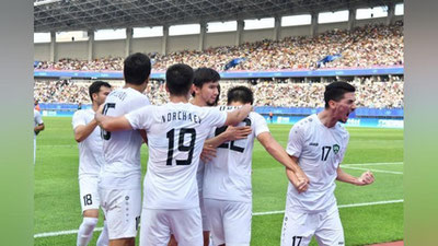 '“Xanchjou-2022”: O`zbekiston Olimpiya terma jamoasi saudlar ustidan g`alaba qozonib, yarim finalga yo`l oldi'ning rasmi