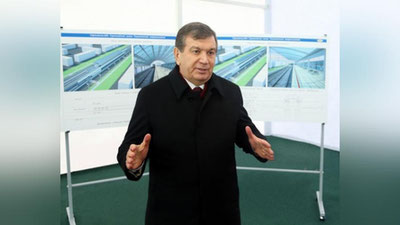 Изрображение 'ПРЕЗИДЕНТ ПОСЕТИЛ СТРОЙПЛОЩАДКИ МЕТРО И МЕТАЛЛУРГИЧЕСКОГО ЗАВОДА В СЕРГЕЛИ'