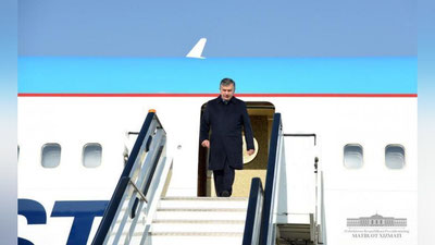 Изрображение 'ШАВКАТ МИРЗИЁЕВ ПРИБЫЛ В СУРХАНДАРЬИНСКУЮ ОБЛАСТЬ'