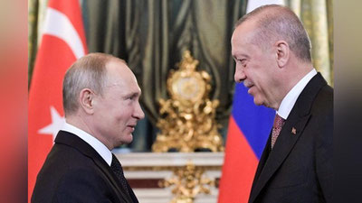 'Эрдўғон Путин билан музокара ўтказиш учун Сочига учиб кетди (видео)'ning rasmi