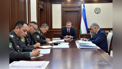 Изрображение 'ПРЕЗИДЕНТ ПРОВЕЛ СОВЕЩАНИЕ ПО ВОПРОСАМ РАЗВИТИЯ ВООРУЖЕННЫХ СИЛ (ВИДЕО)'