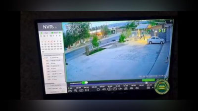 'Farg`onada yuk mashinasi bilan to`qnashgan Matiz yonib ketdi. Haydovchi voqea joyida vafot etgan (video)'ning rasmi