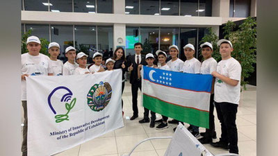 Изрображение 'Подростки из Узбекистана стартуют на Международном чемпионате робототехники'