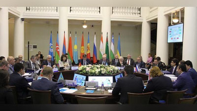 Изрображение 'НА ЭКОНОМИЧЕСКОМ СОВЕТЕ СНГ УЗБЕКИСТАН ПРЕДСТАВИТ УЛУГБЕК РОЗУКУЛОВ'