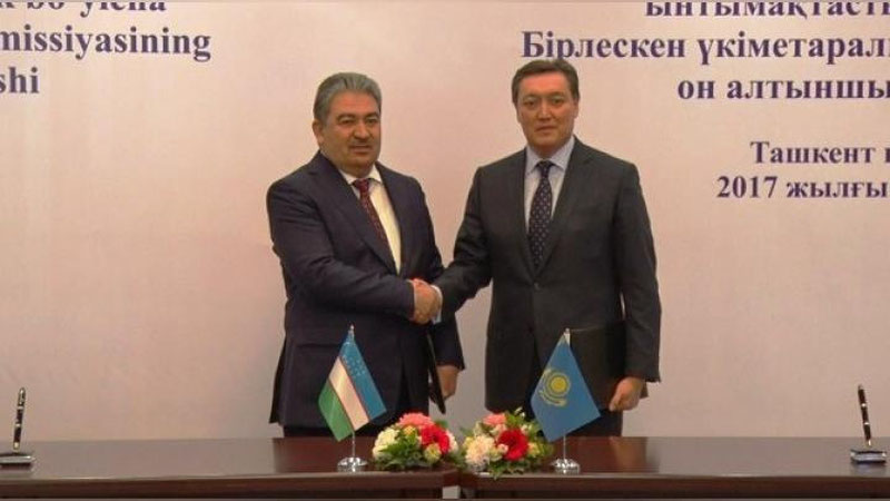 Изрображение 'УЗБЕКИСТАН И КАЗАХСТАН ПРОВЕЛИ 16-е ЗАСЕДАНИЕ МЕЖПРАВКОМИССИИ'