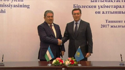 Изрображение 'УЗБЕКИСТАН И КАЗАХСТАН ПРОВЕЛИ 16-е ЗАСЕДАНИЕ МЕЖПРАВКОМИССИИ'