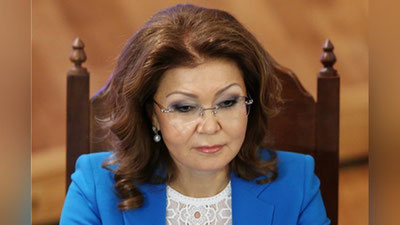 Изрображение 'СТАРШАЯ ДОЧЬ НАЗАРБАЕВА ИЗБРАНА ГЛАВОЙ СЕНАТА КАЗАХСТАНА'