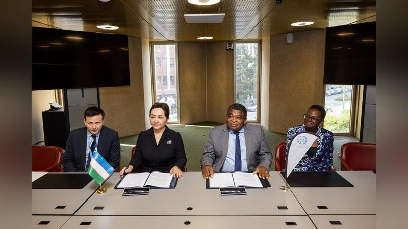 'O`zbekiston parlamenti delegasiyasi Parlamentlararo ittifoqning 148-Assambleyasida ishtirok etmoqda'ning rasmi