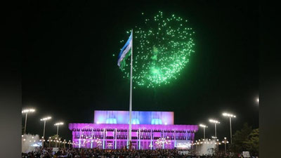 Изрображение 'Хокимият анонсировал народные гулянья и салют в честь Дня независимости'