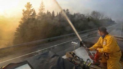 'Kanadada g`ayrioddiy o`rmon yong`inlari kuzatilmoqda. Nyu-York va Vashington tutun ichida qolgan (foto)'ning rasmi