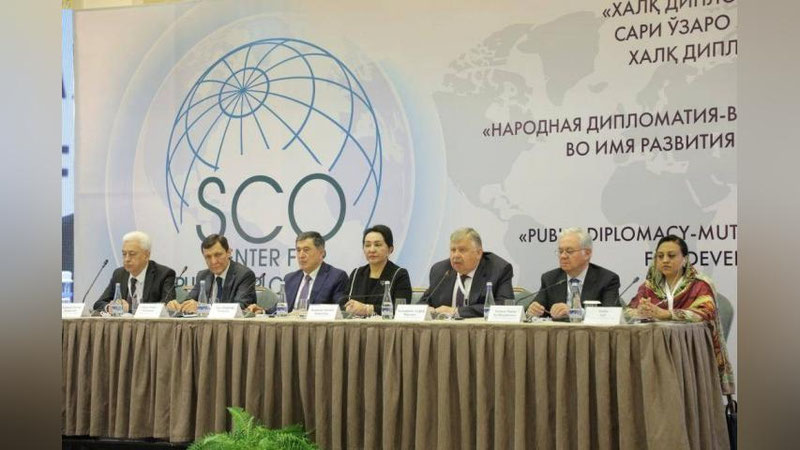 'Тошкентда ШҲТ Халқ дипломатияси форуми бошланди'ning rasmi