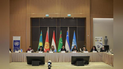 'Markaziy Osiyoda “Ayollar, tinchlik va xavfsizlik” global kun tartibini ilgari surish bo`yicha umumiy pozisiyalar kelishib olindi'ning rasmi