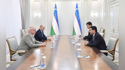 Изрображение 'Посол ФРГ в Узбекистане Тило Клиннер завершил дипмиссию'