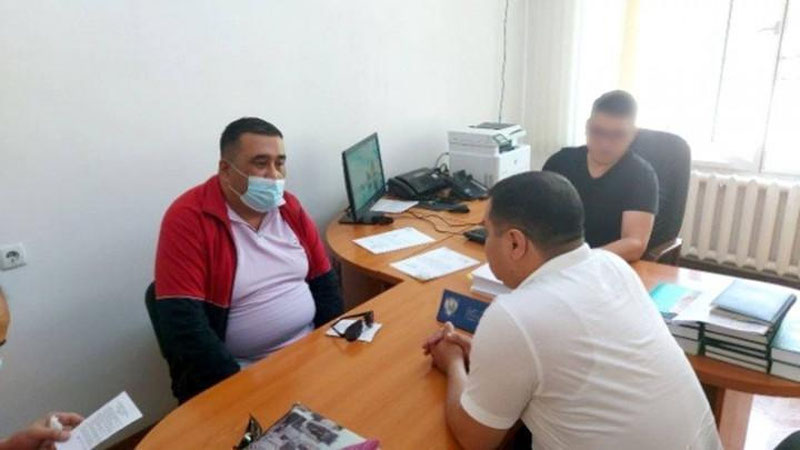 'Navoiyda O`XB xodimlari qidiruvdagi shaxs Samarqandda qo`lga olindi'ning rasmi