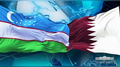 'O`zbekiston Qatar bilan iqtisodiy shartnomalar imzoladi'ning rasmi