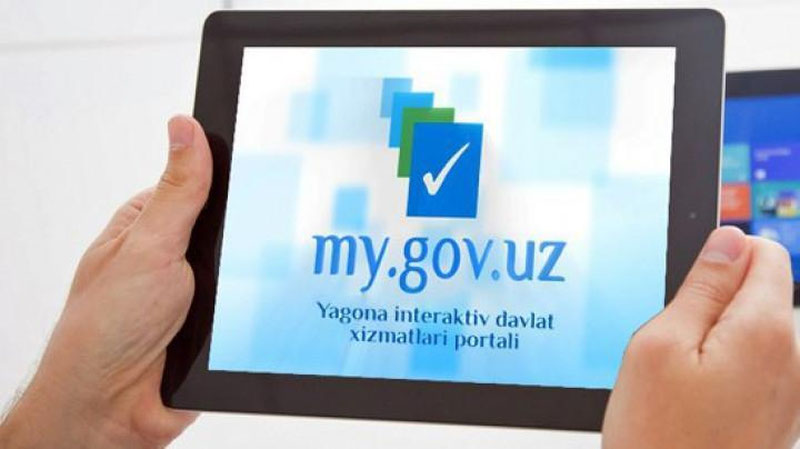 'Yagona portal xizmatlaridan foydalanishda to`xtalish bo`lishi mumkin'ning rasmi