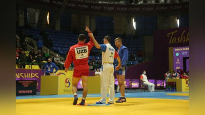 'Икки нафар ўзбекистонлик самбочи жаҳон чемпиони, яна уч нафари эса кумуш медалини қўлга киритди'ning rasmi