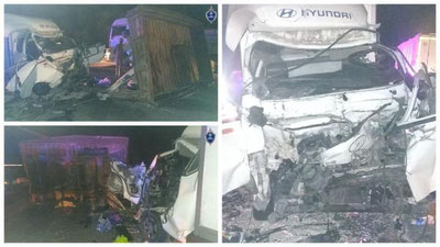'Ohangaron tumanida traktor va yuk mashinasi ishtirokidagi YTH: 2 nafar qurbon bor'ning rasmi