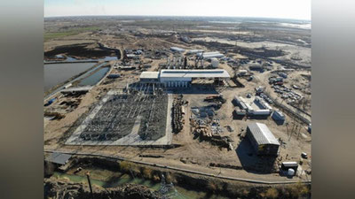 Изрображение 'В Хорезмской области введена новая газопоршневая электростанция'