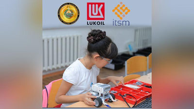 '«Lukoyl» kompaniyasi 2020 yil hisobidan xalq ta`limi tizimida 243 mln. so`mlik robototexnika sinflarini tashkil etadi'ning rasmi