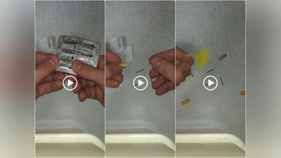 'Kapsula ichidan mix chiqqanligi aytilayotgan dori vositasi haqidagi videoga oydinlik kiritildi'ning rasmi